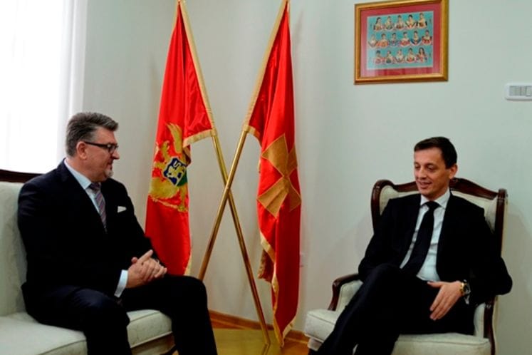 Boskovic met with the newly appointed Ambassador of the Republic of Croatia, Mr. Veselko Grubišić