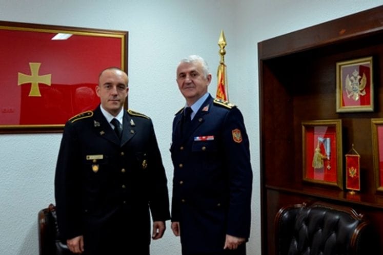 Načelnik Generalštaba primio kapetana Ivana Ćorca koji se vratio iz misije „EUTM Mali“