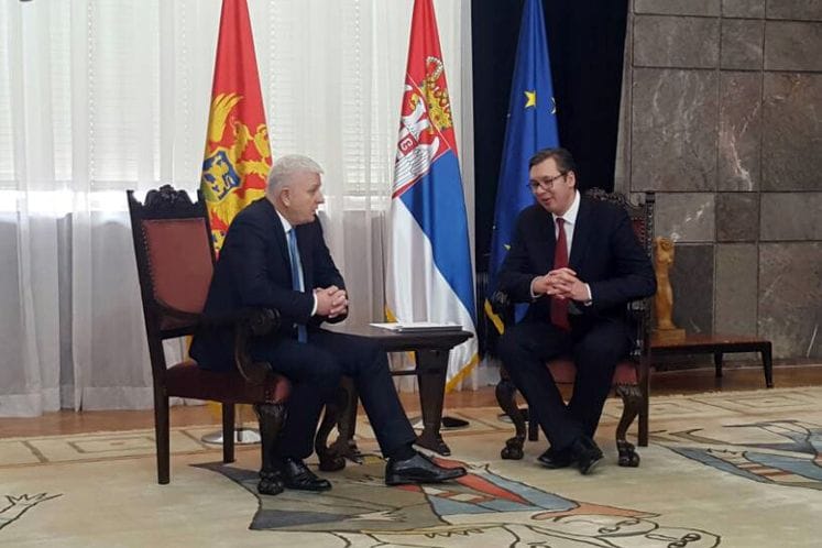 PM Marković meets with his Serbian counterpart
