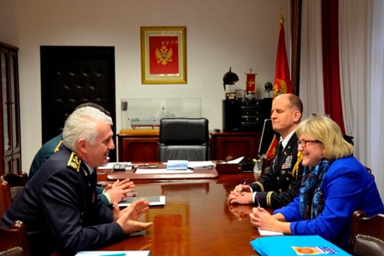 Lieutenant General Ljubiša Jokić met with the USA Ambassador  Margaret  Ann Uyehara