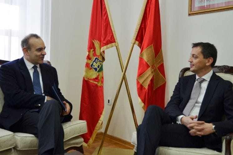 Bošković - Del Monaco: Italy is stable and reliable partner to Montenegro