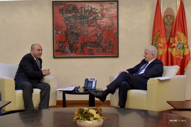 PM Marković hosts Ambassador of Azerbaijan Eldar Hasanov
