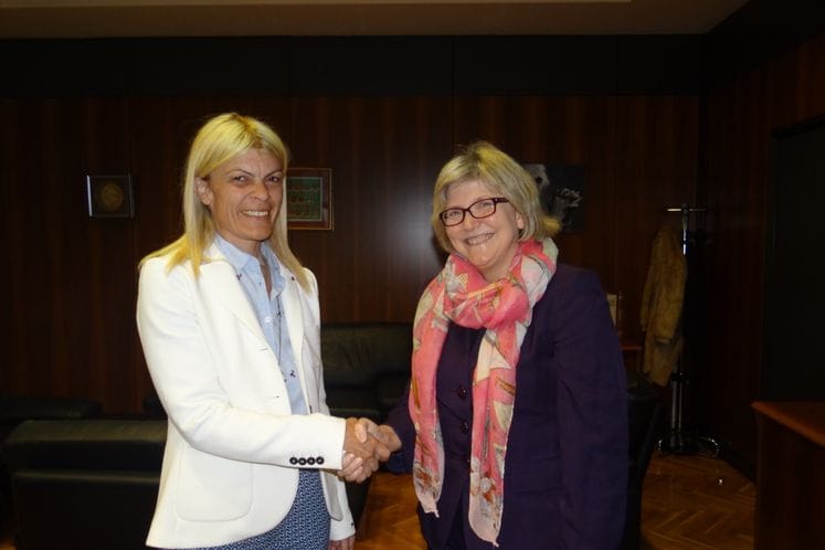 Ministarka Damjanović sastala se sa ambasadorkom Sjedinjenih Američkih Država u Crnoj Gori Margaret En Ueharom