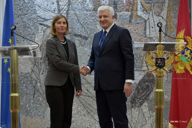PM Marković hosts EU High Representative Frederica Mogherini