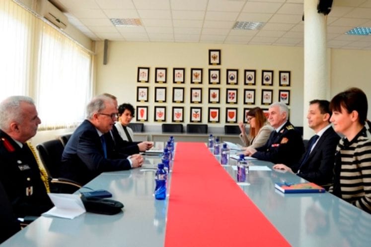 Ministar Bošković i načelnik Generalštaba general-potpukovnik Jokić sastali se sa delegacijom Kanade