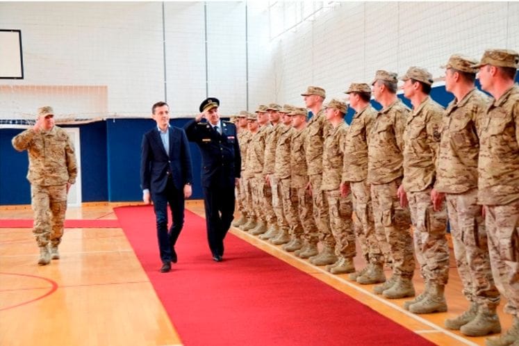 Svečano dočekan V kontingent Vojske Crne Gore iz Avganistana
