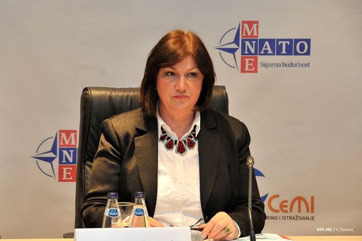Ministarka bez portfelja učestvovala na nacionalnoj konferenciji „NATO – dodatna vrijednost na Balkanu“