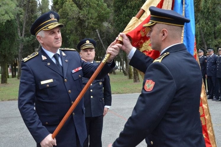 Major Dražen Vlahović novi komandant Vazduhoplovstva VCG