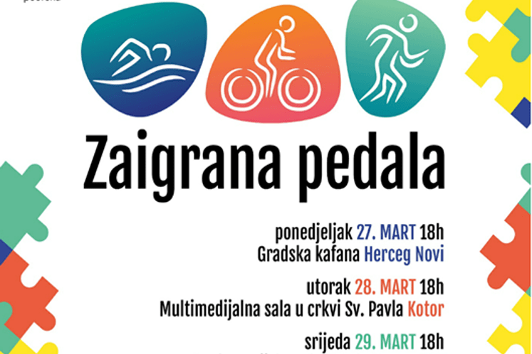 Najava: Zaigrana pedala u Podgorici