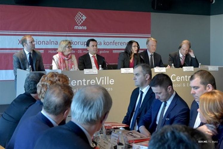 DPM Pažin opens X National Anti-Corruption Conference organised by MANS