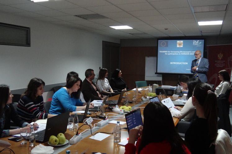 Završen prvi ciklus obuka za razvoj i implementaciju projektnih ideja u Horizont-u 2020