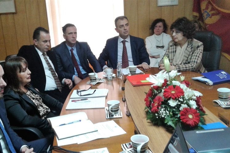 Ministar zdravlja dr Kenan Hrapović u radnoj posjeti Opštini Nikšić