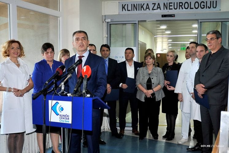 Otvorena rekonstruisana Klinika za neurologiju Kliničkog centra Crne Gore