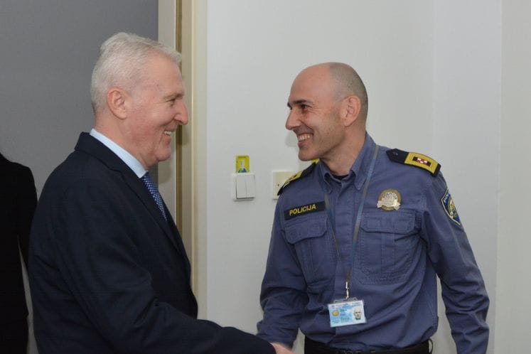 Direktori Stojanović i Srdarević na sastanku u Zagrebu: Policije Crne Gore i Hrvatske imaju veoma dobru profesionalnu saradnju