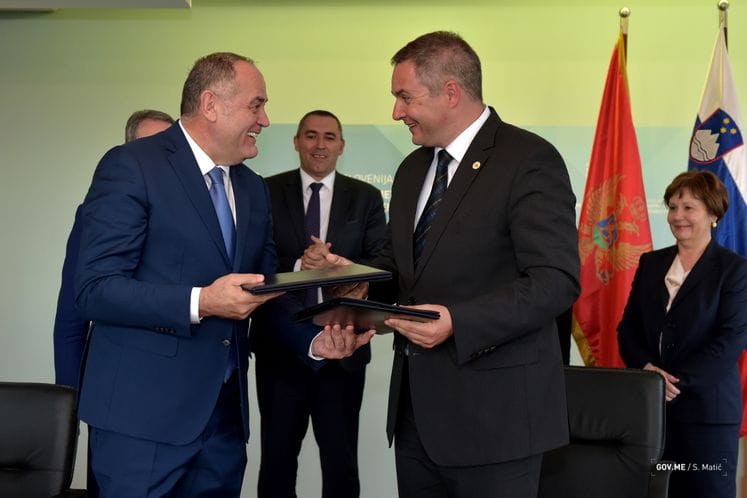 Montenegro and Slovenia sign agreement on cooperation in agriculture, forestry, food safety, beekeeping and aquaculture