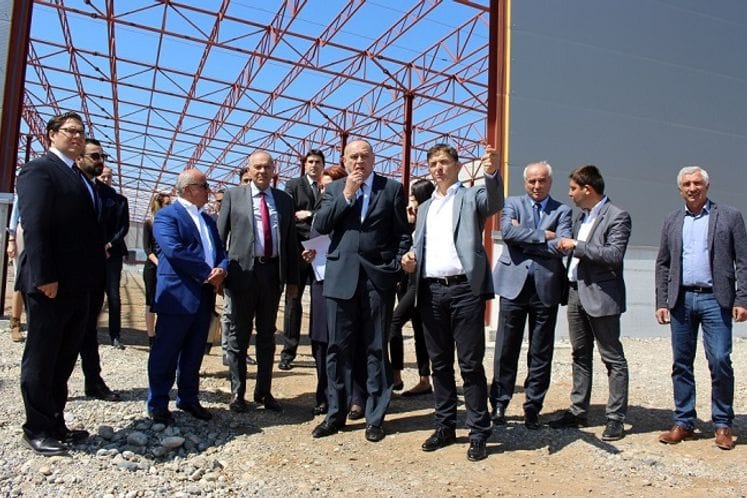 Potpredsjednik Simović sa investitorom iz BMJ Industries obišao gradilište Novog duvanskog kombinata