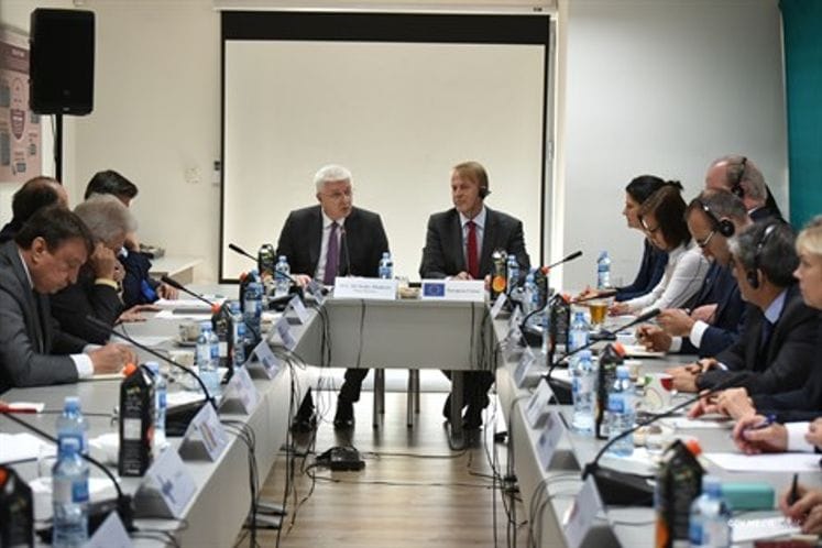 PM Marković meets ambassadors of EU countries: NATO protocol to be ratified in Parliament soon, EU has no alternative