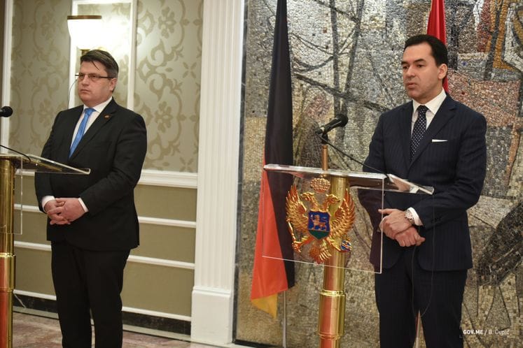 DPM and Minister of Justice Pažin hosts Bavarian Minister of Justice Bausback