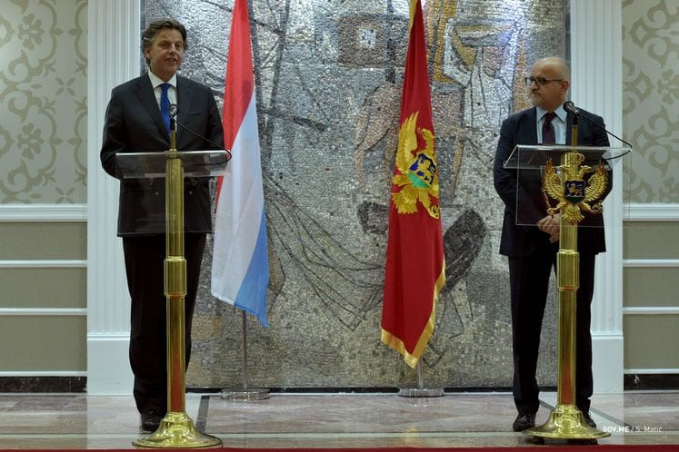 Foreign Minister Darmanović meets with his Dutch counterpart Koenders: Montenegro and Netherlands to boost cooperation in economy, energy and tourism