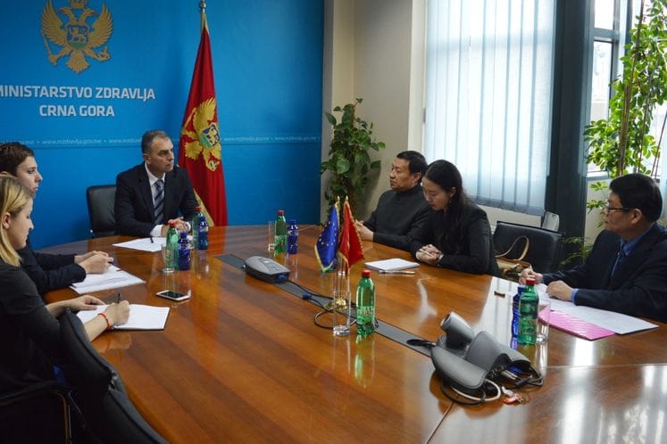 SAOPŠTENJE: Ministar Hrapović razgovarao sa ambasadorom Narodne Republike Kine, gospodinom Cui Dživeijem