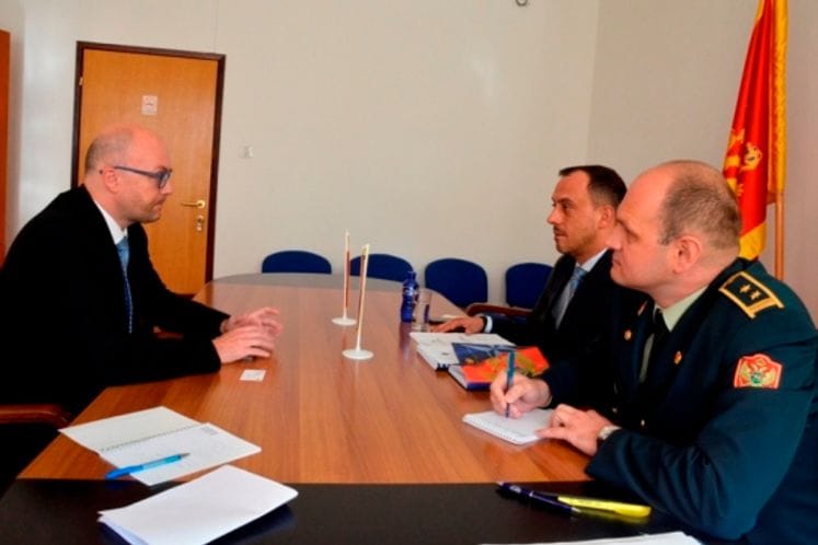 Ivanović with the Ambassador Hloben: Slovak Republic strongly supports foreign policy goals of Montenegro