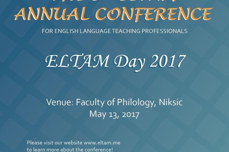Treća nacionalna konferencija za nastavnike engleskog jezika - ELTAM dan 2017.