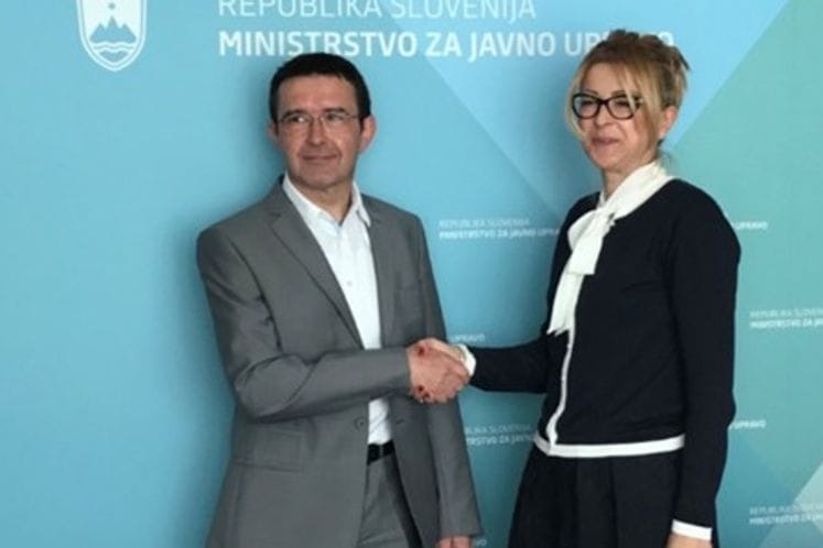 Ministers Pribilović, Koprivnikar: Cooperation in terms of public administration reform