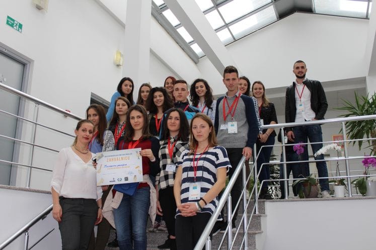 Završen Akcioni dan srednjoškolaca: U Ministarstvu prosvjete danas radilo 17 srednjoškolaca