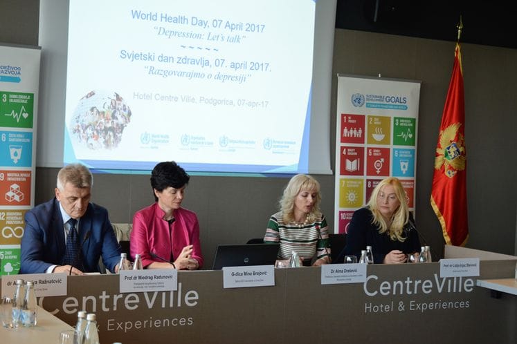 Izaganje generalne direktorice dr Alme Hajdarpašić Drešević na stručnom skupu povodom obilježavanja Svjetskog dana zdravlja