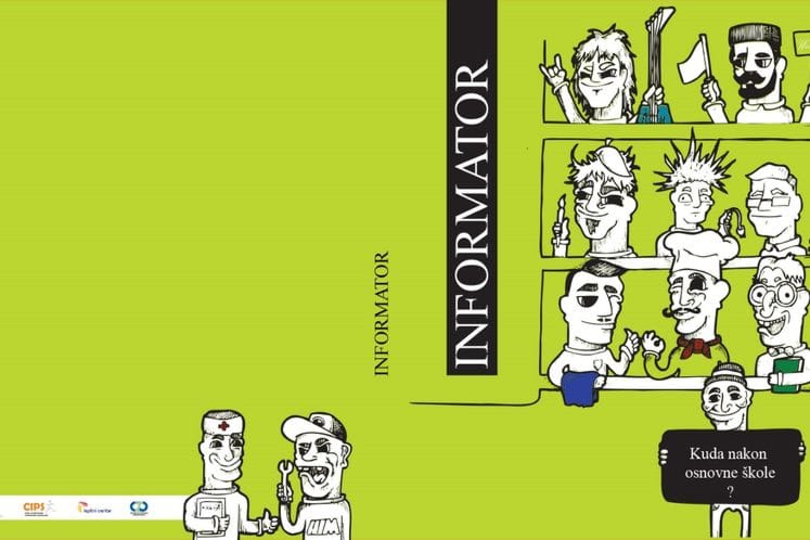 Učenik JU Srednja likovna škola "Petar Lubarda" dizajnirao korice Informatora srednjih škola 2017