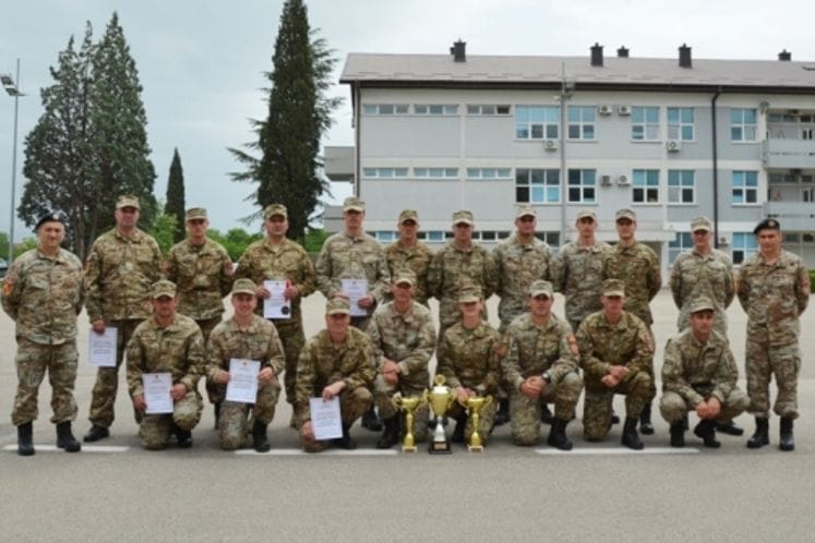 U Danilovgradu završeno Sportsko prvenstvo Vojske Crne Gore
