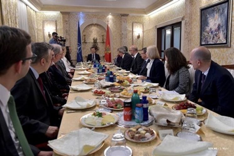 Bošković hosts diplomatic representatives of NATO member-states at working breakfast