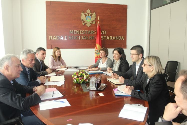 SAOPŠTENJE: Posjeta g-đu Anne-Christine Erikssom, šefice regionalne kancelarije UNHCR-a za Jugoistočnu Evropu Ministarstvu rada i socijalnog staranja