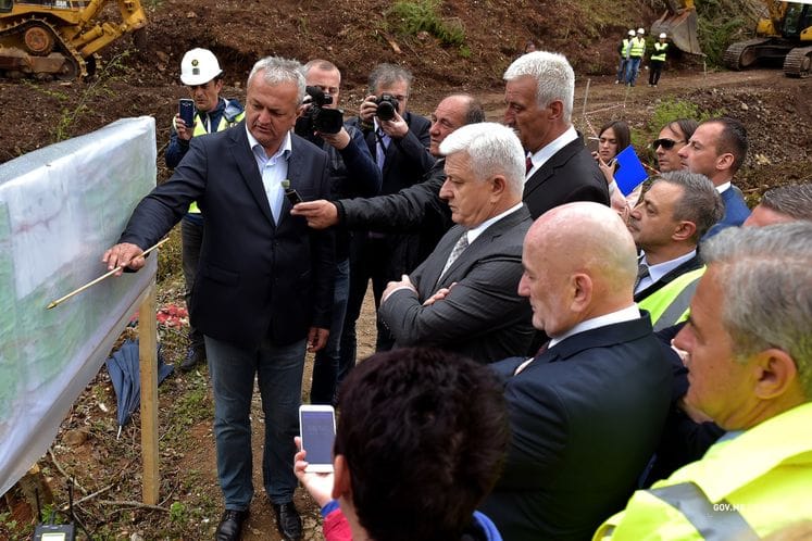 Predsjednik Marković ozvaničio početak radova na putu Jezerine - Lubnice: Crna Gora je veliko gradilište