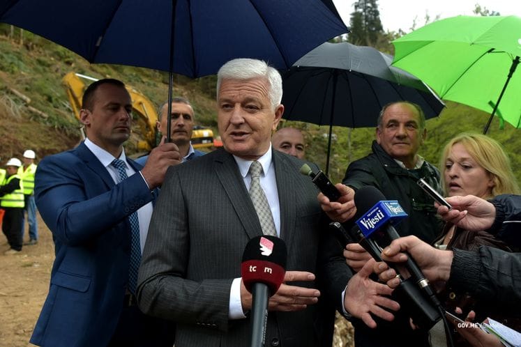 PM Marković visits construction site of Jezerine – Lubnice road in Kolašin