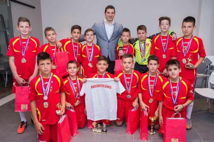 Uoči Dana nezavisnosti sokolići na prijemu kod ministra sporta: Crna Gora je njihova prva ljubav