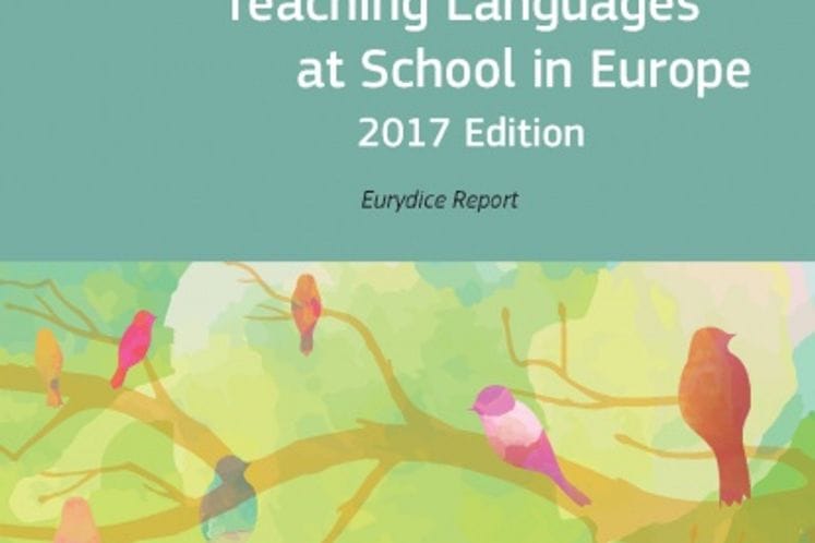Ključni podaci o nastavi jezika u školi u Evropi – 2017