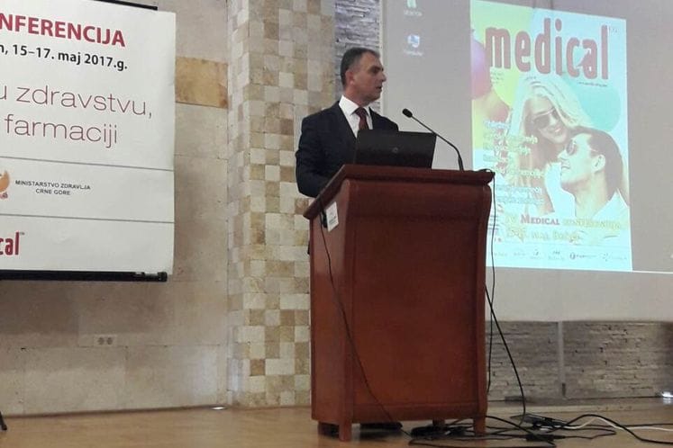 Obraćanje ministra Hrapovića na otvaranju četvrte Medical konferenciju u Bečićima