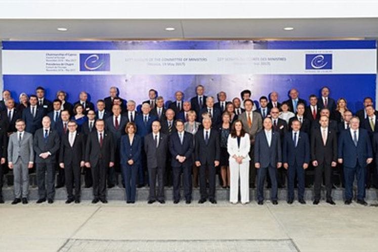 Minister of Foreign Affairs Darmanović participates in session of Committee of Ministers of Council of Europe