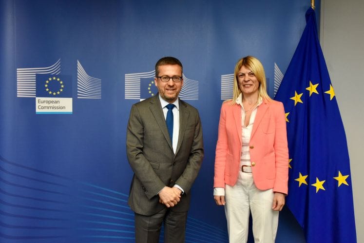 Minister Damjanović met with European Commissioner for Research, Science and Innovation in Brussels: full support to Montenegro in terms of opening new possibilities for Montenegrin researchers