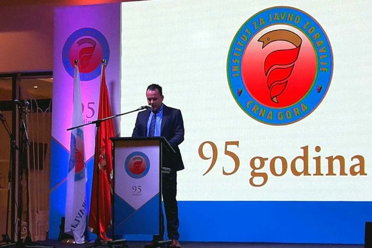 Obraćanje državnog sekretara Milovana Vujovića na svečanosti povodom obilježavanja 95 godina postojanja Instituta za javno zdravlje Crne Gore