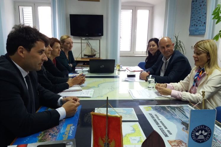 Ministarka Damjanović boravila u radnoj posjeti Institutu za biologiju mora