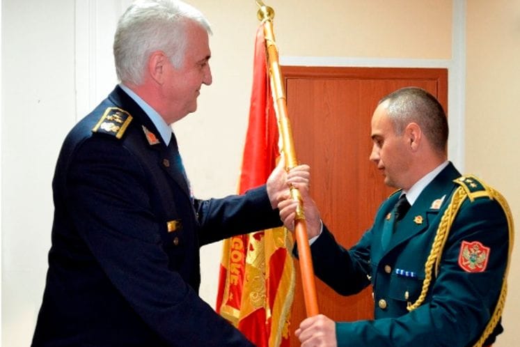 Potpukovnik Enes Murić novi komandant Pješadijskog bataljona Vojske Crne Gore