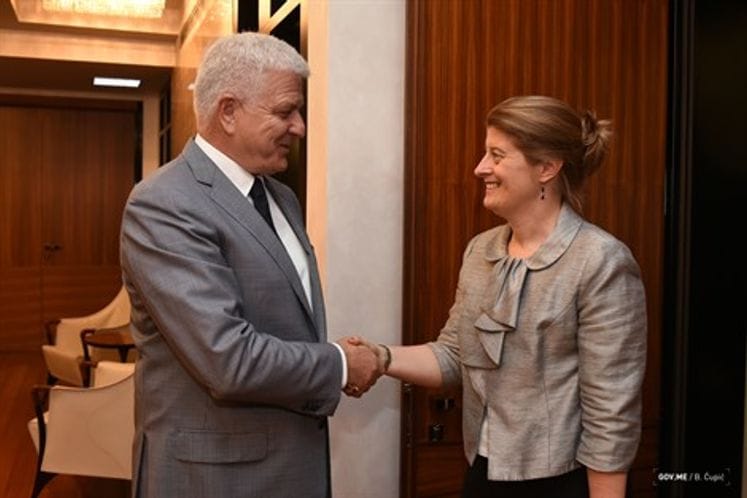 PM Marković, Ambassador Kemp: Full support of UK for achieving Montenegro's goals