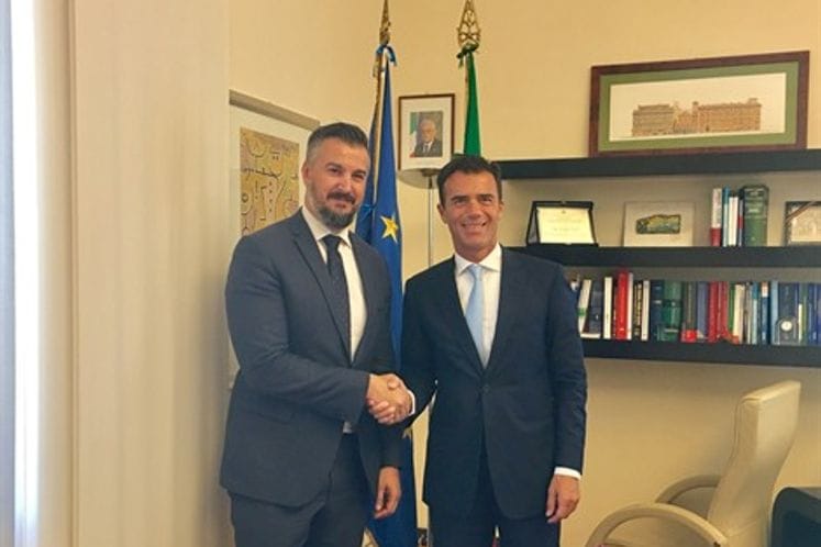 Rome: Montenegro has full support of neighbouring Italy on its way to EU