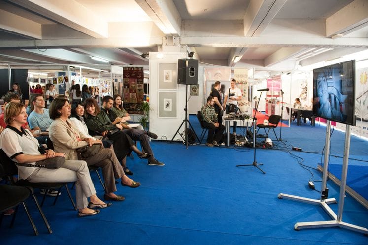 JU Gimnazija "Slobodan Škerović" predstavila audio-vizuelni projekat učenika na 12. Međunarodnom sajmu knjiga i obrazovanja