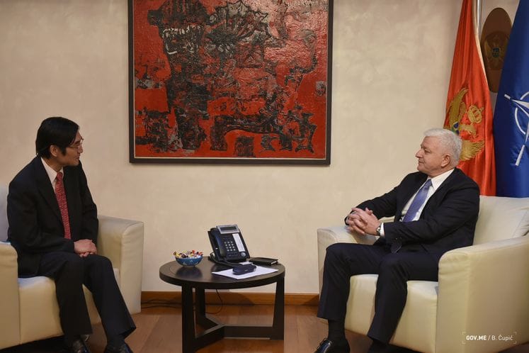 PM Marković hosts Japanese Ambassador: Montenegro's NATO membership contributes to regional stability
