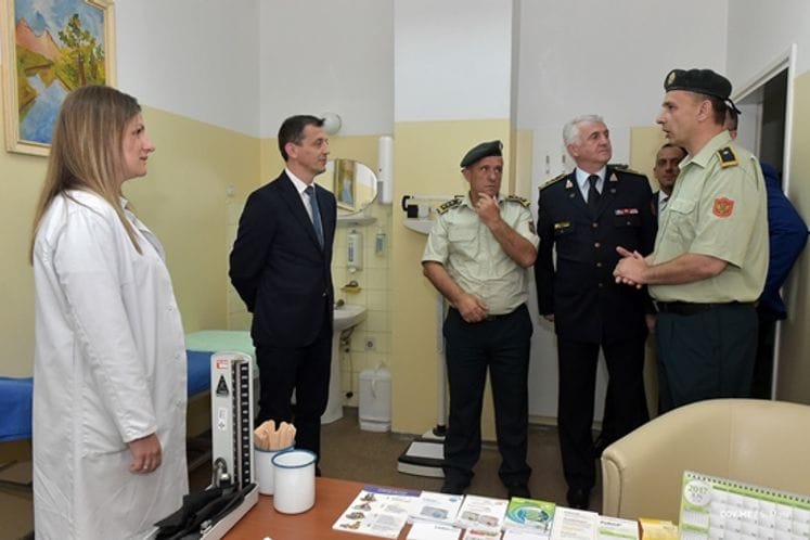 Bošković obišao budući Zdravstveni centar bezbjednosnih snaga Crne Gore