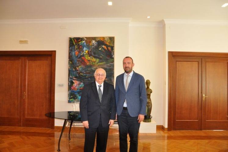 Ministar Ljumović razgovarao sa dr Ismailom Serageldinom, direktorom Biblioteke Aleksandrina iz Egipta