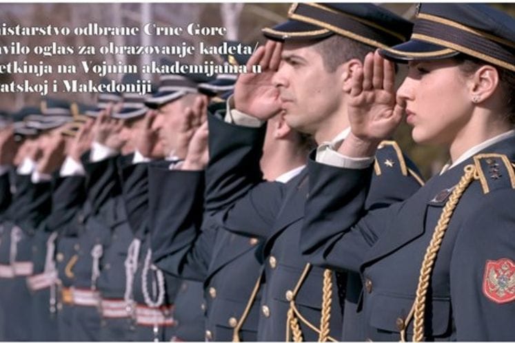 Ministarstvo odbrane objavilo oglas za školovanje kadeta u Skoplju i Zagrebu